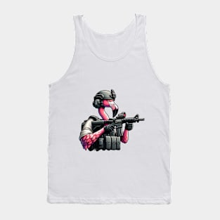 Tactical Flamingo Tank Top